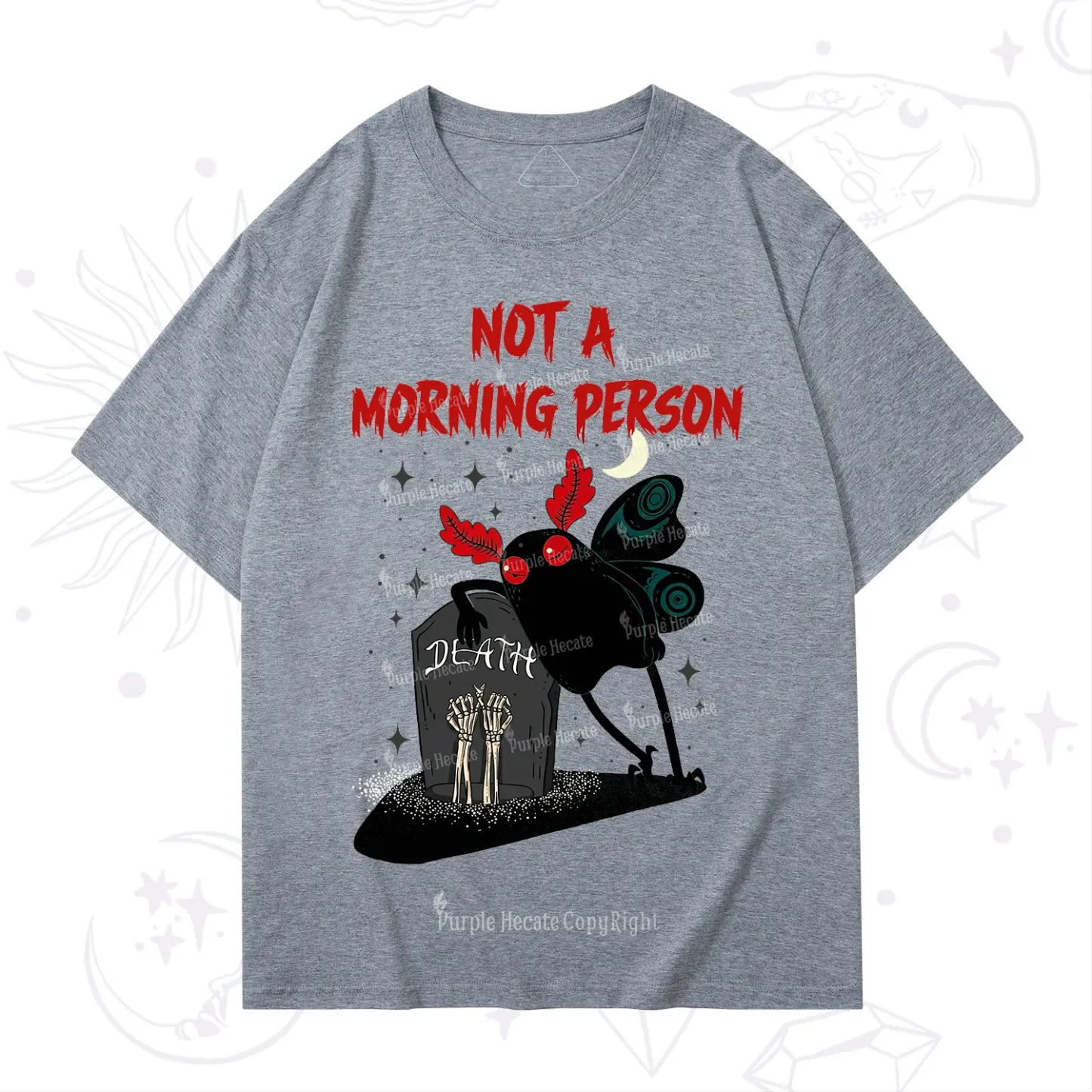 Purplehecate Not A Morning Person T-Shirt