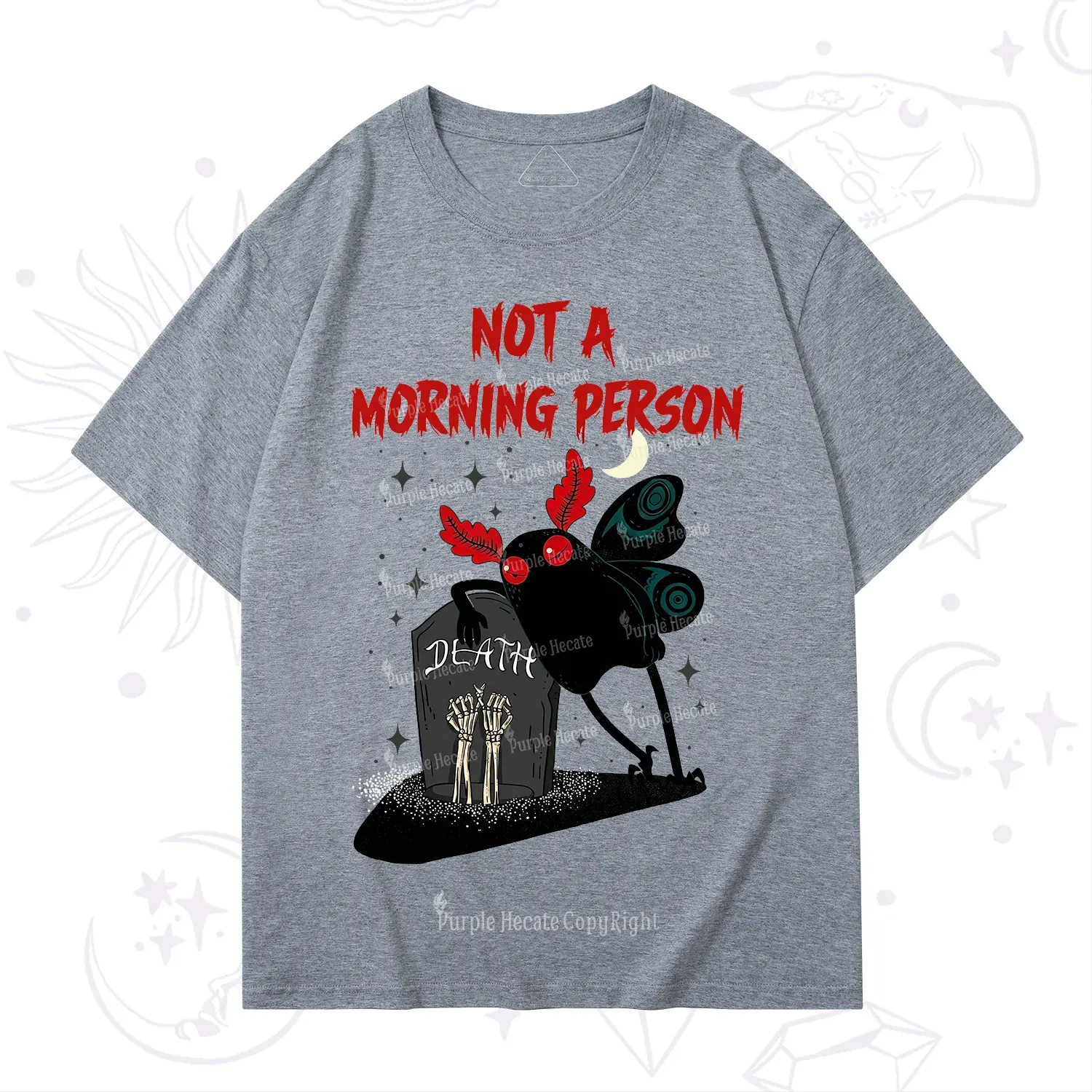 Purplehecate Not A Morning Person T-Shirt