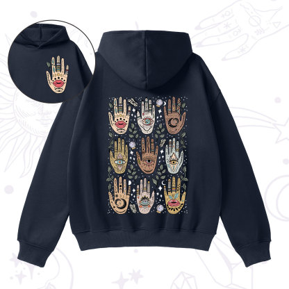 Purplehecate Helping Hands Fleece Hoodie Suit