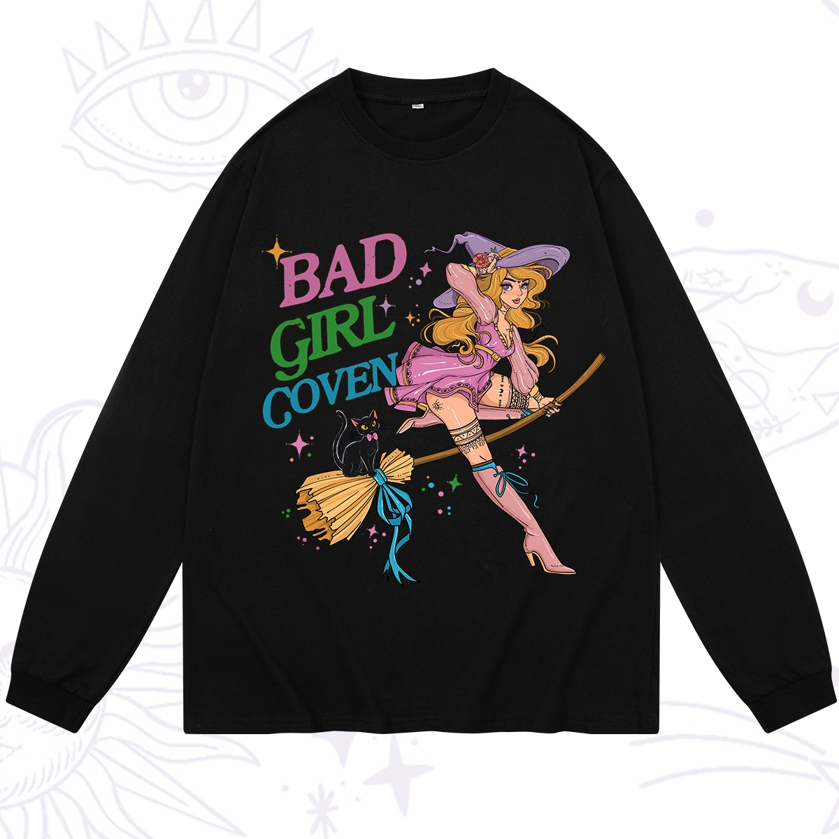 Purplehecate Bad Girl Coven Long Sleeve T-Shirt