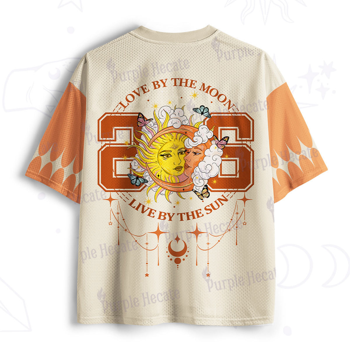 Purplehecate Live By The Sun Love By The Moon Mesh Jersey