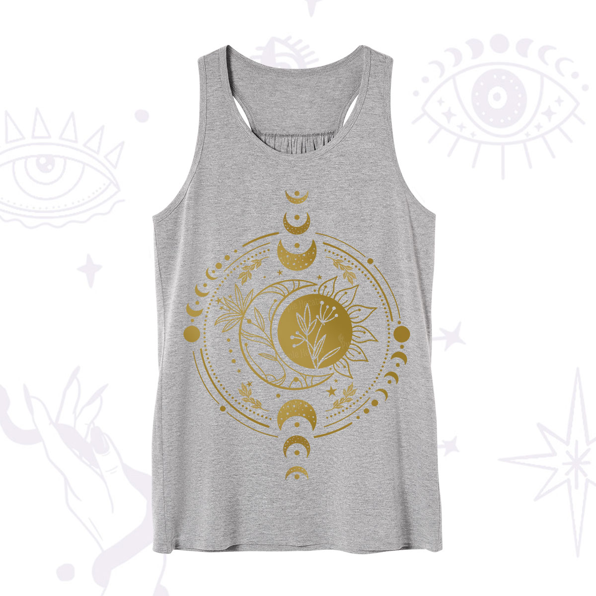 Purplehecate Mystic Moon And Sun Tank