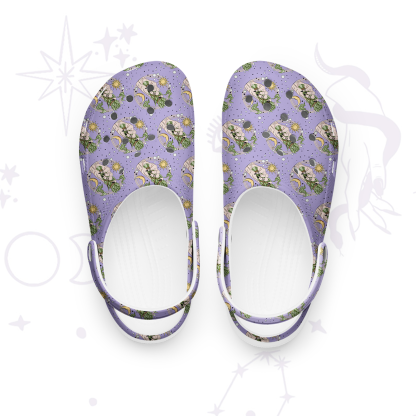 Purplehecate Go Sage Yourself Rubber Clogs
