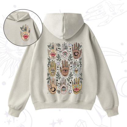 Purplehecate Helping Hands Fleece Hoodie Suit