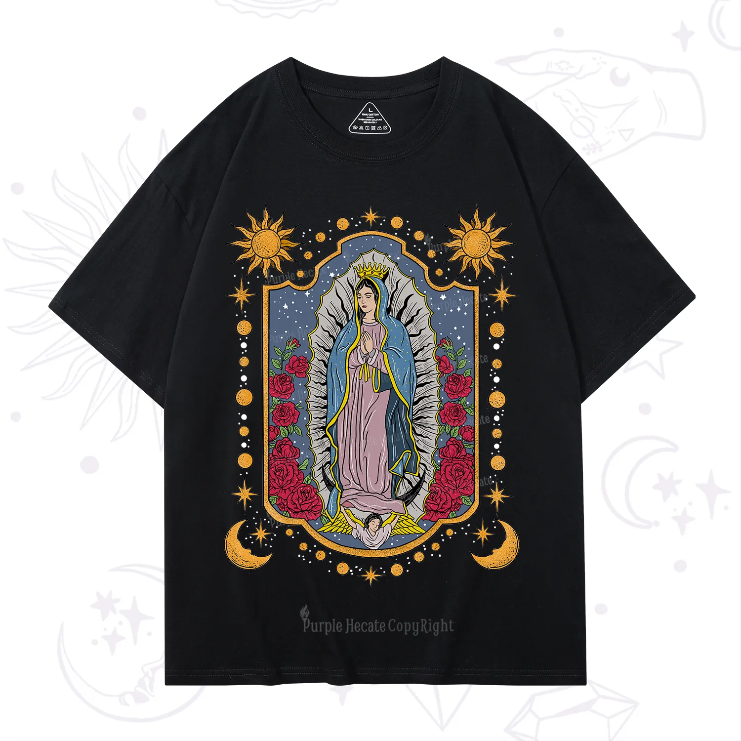 Purplehecate Our Lady of Guadalupe T-Shirt