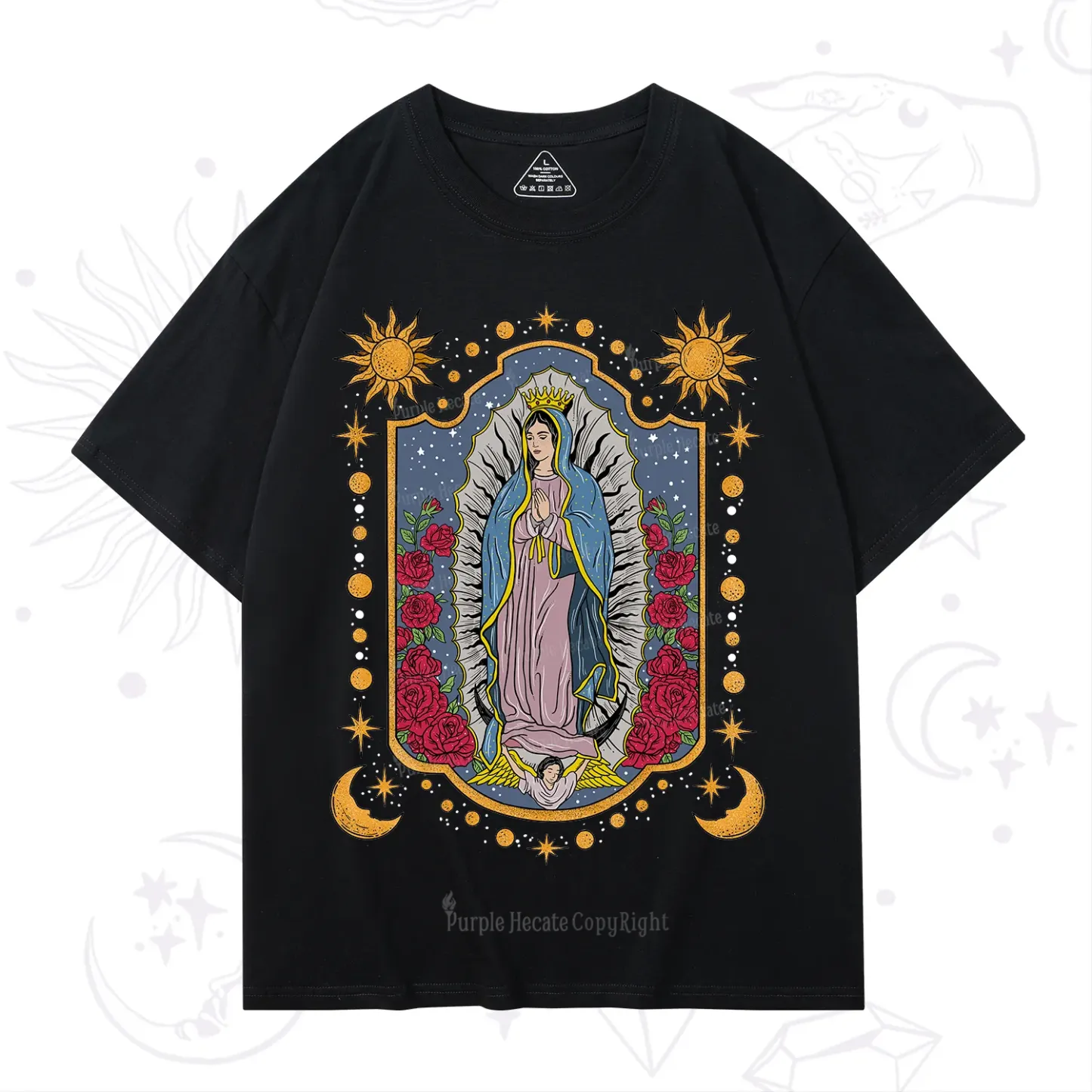 Purplehecate Our Lady of Guadalupe T-Shirt