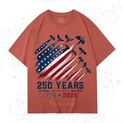 Purplehecate Red White Blue 250 Years T-Shirt