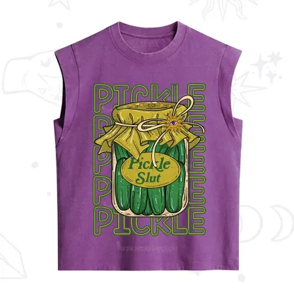 Purplehecate Pickle Slut Vintage Washed Tank