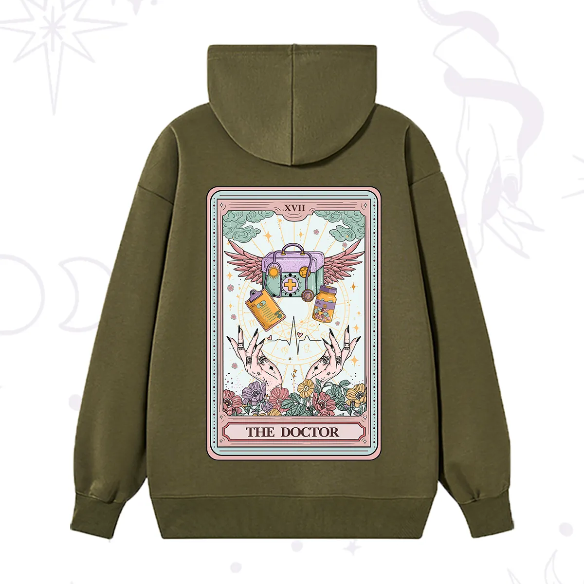 Purplehecate The Doctor Tarot Hoodie
