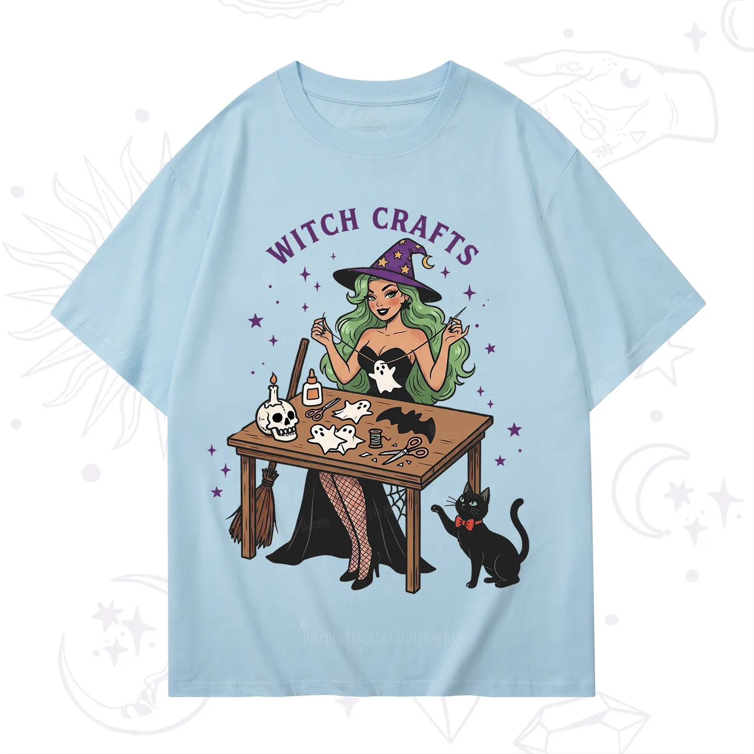 Purplehecate Quirky Witch Crafts T-Shirt