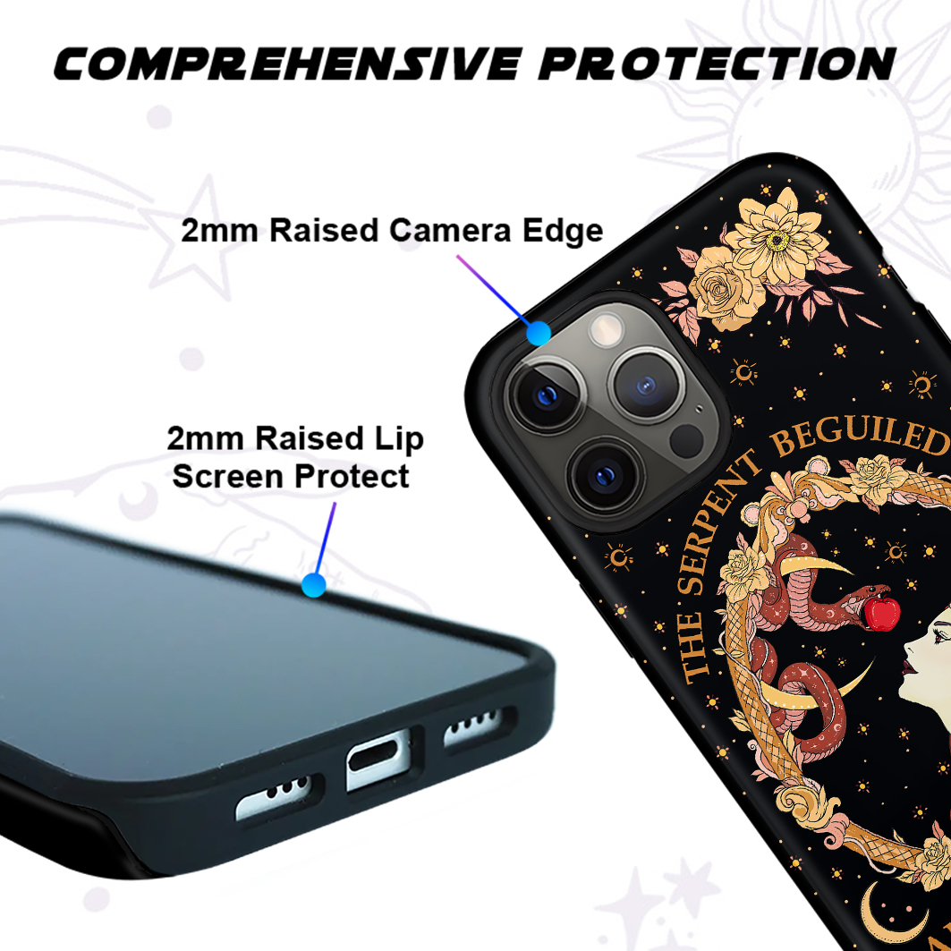 Purplehecate The Serpent Beguiled Me, And I Did Eat Phone Case