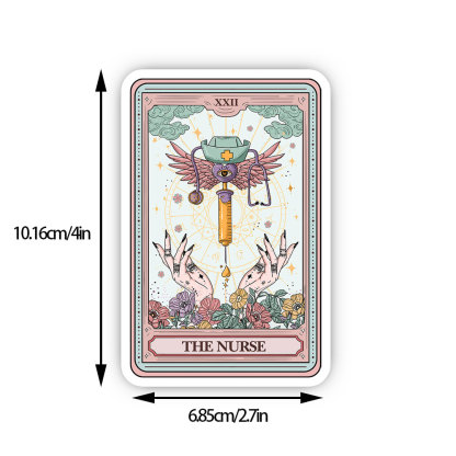 Purplehecate The ER Nurse Tarot Sticker