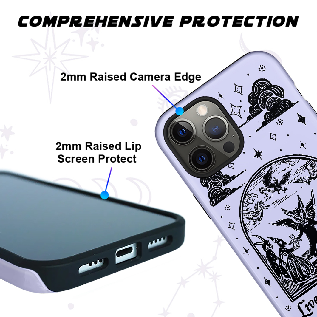 Purplehecate Live Laugh Lucifer Phone Case