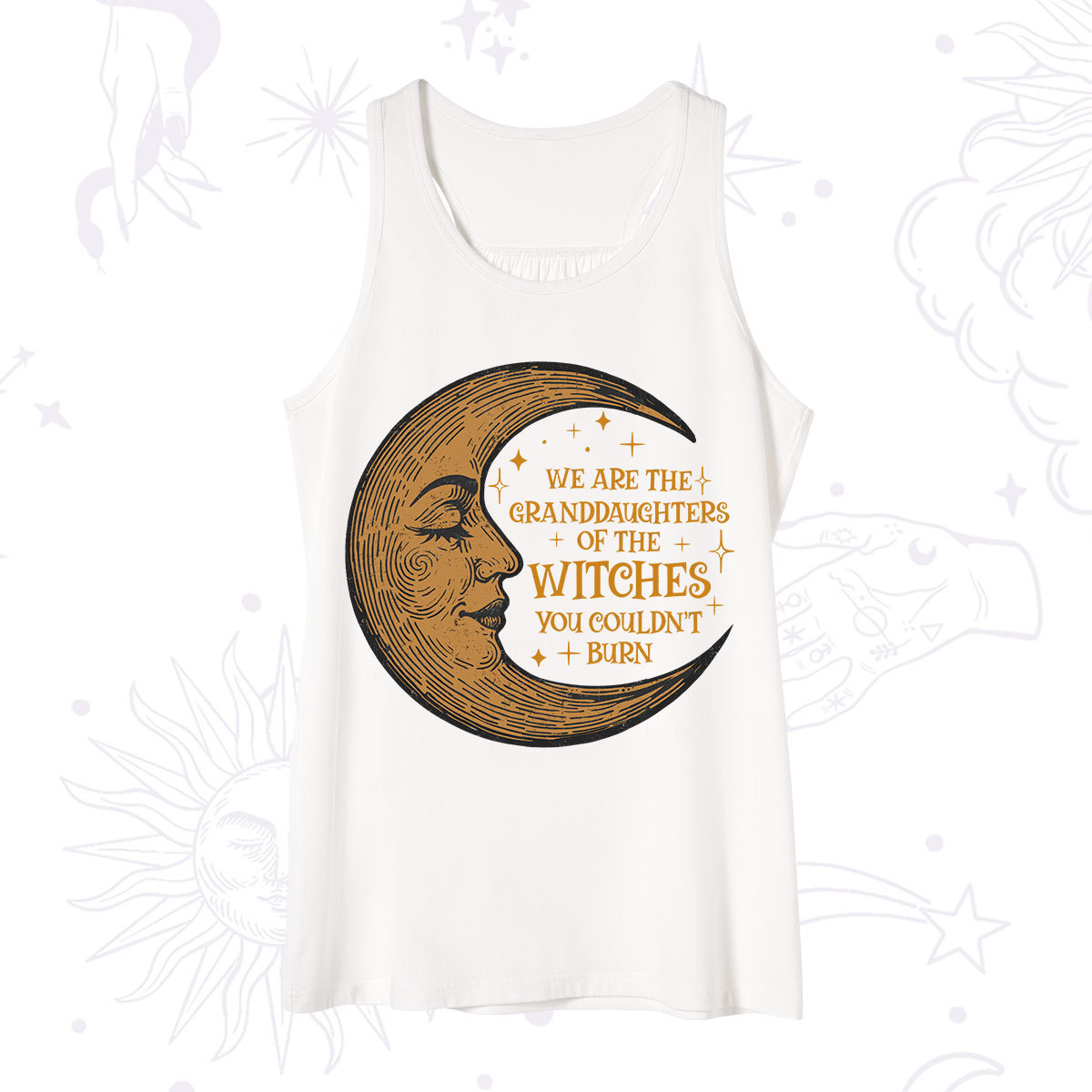 Purplehecate We Are the Granddaughters of the Witches You Could Not Burn  Tank