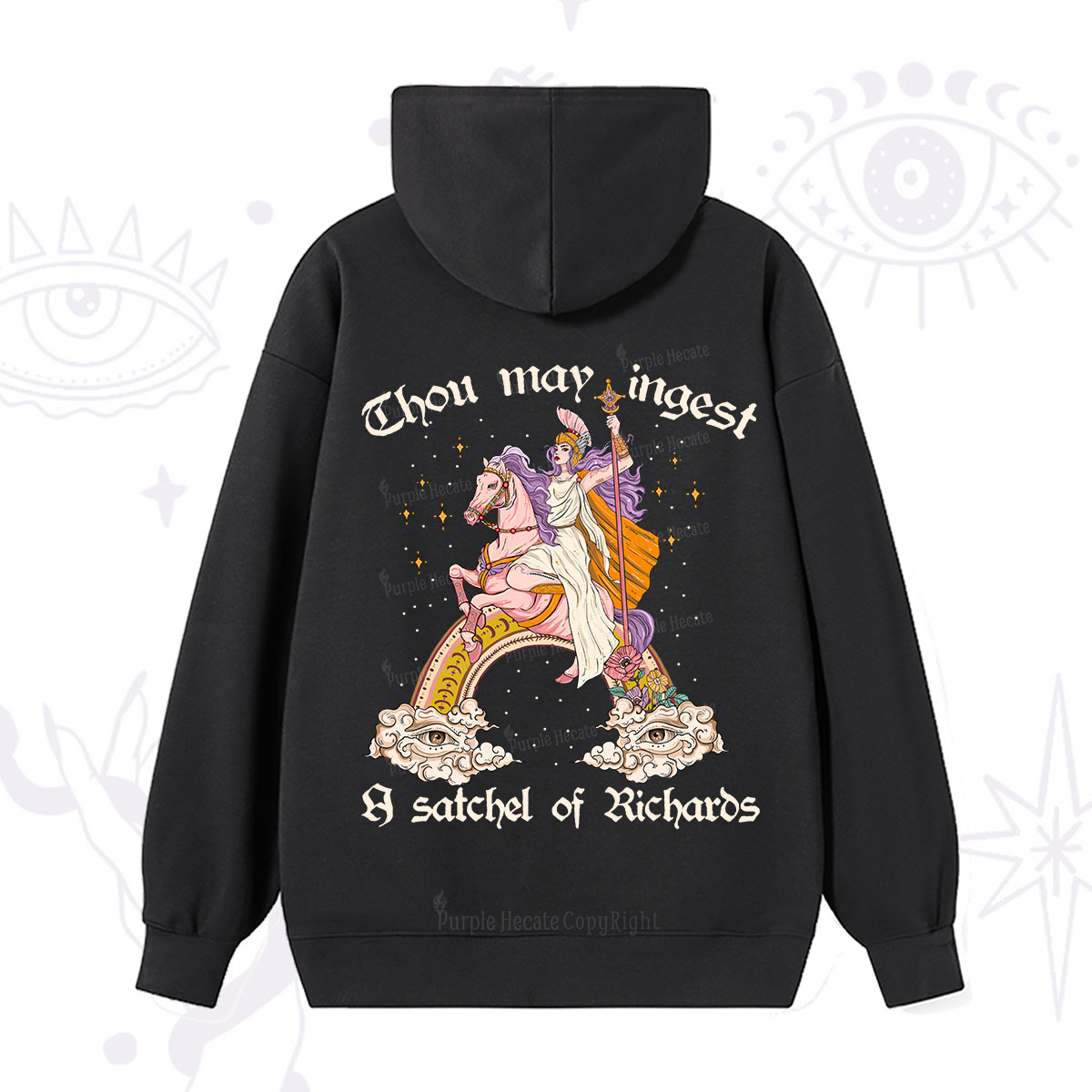 Purplehecate Thou may ingest a satchel of Richards Hoodie