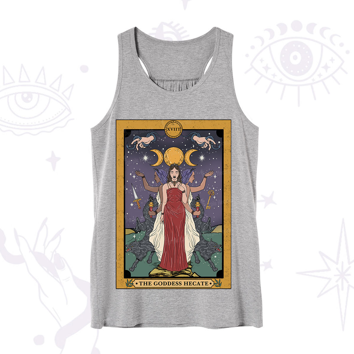 Purplehecate The Goddess Hecate Tarot Tank