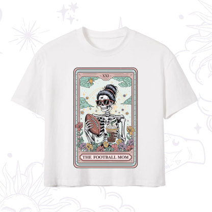 Purplehecate The Football Mom Tarot Crop T-Shirt