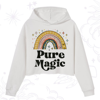 Purplehecate Pure Magic Crop Hoodie
