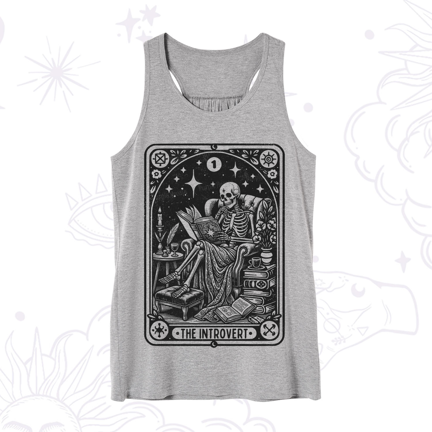 Purplehecate The Introvert Tarot Card Tank