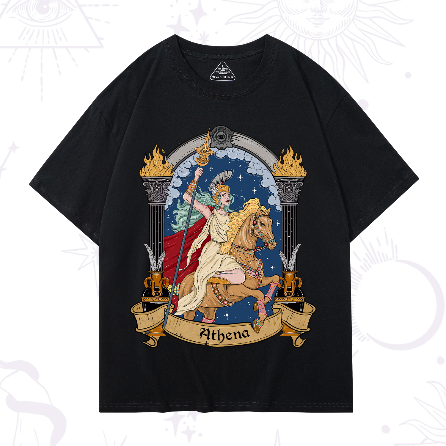 Purplehecate The Mighty Goddess Athena T-Shirt