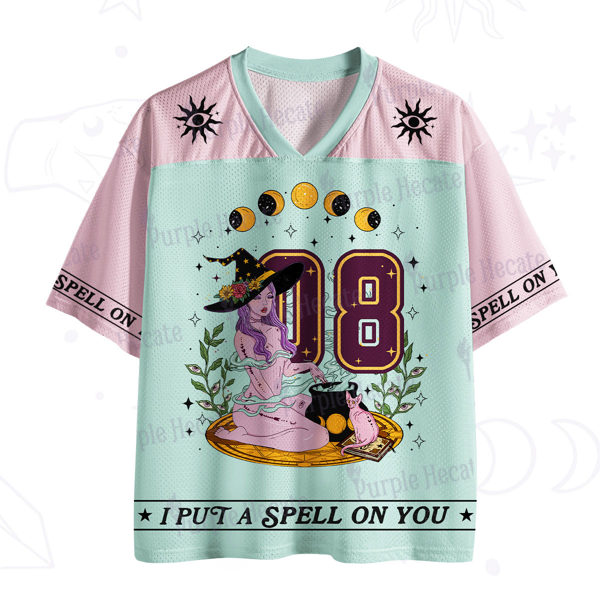 Purplehecate I Put A Spell On You Mesh Jersey