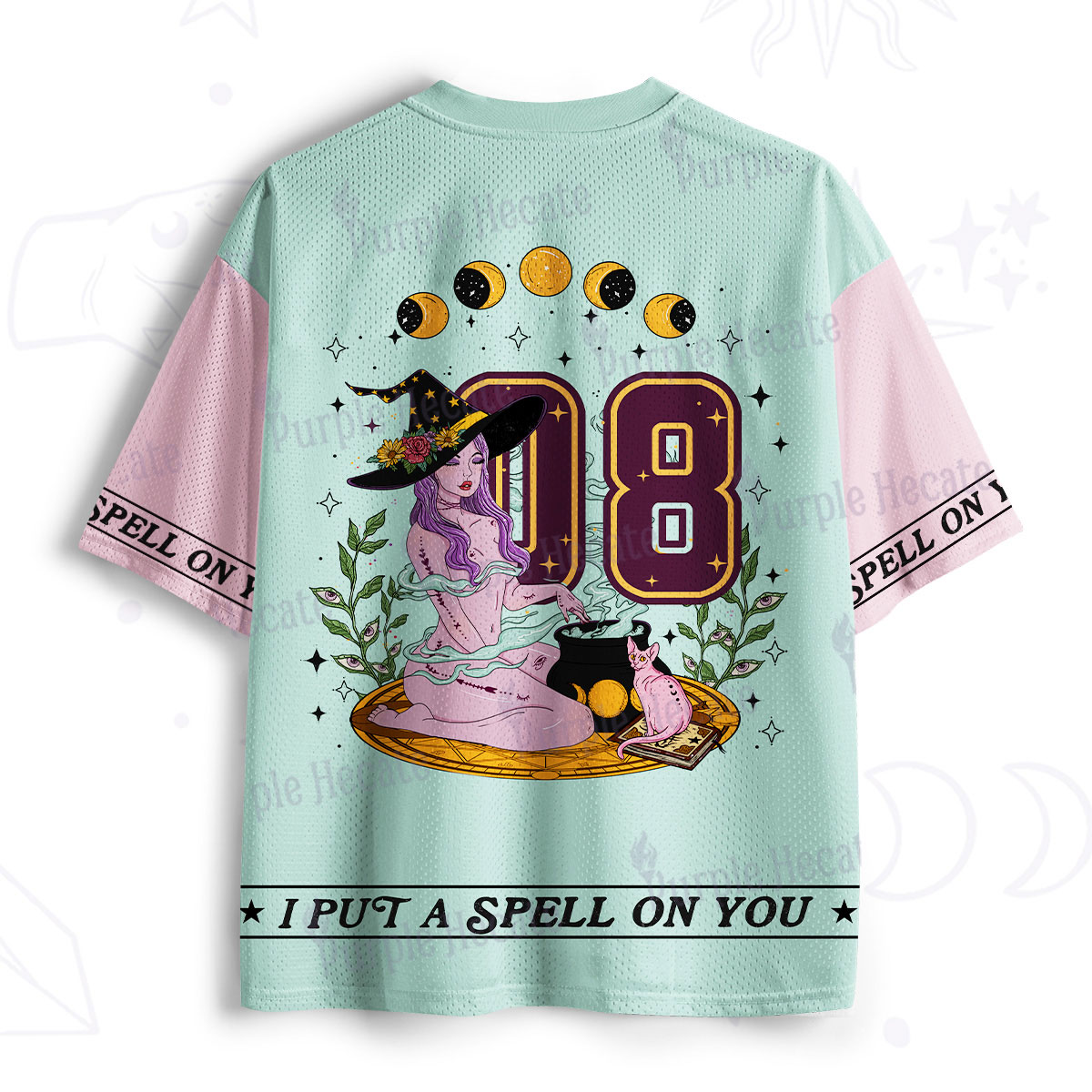 Purplehecate I Put A Spell On You Mesh Jersey
