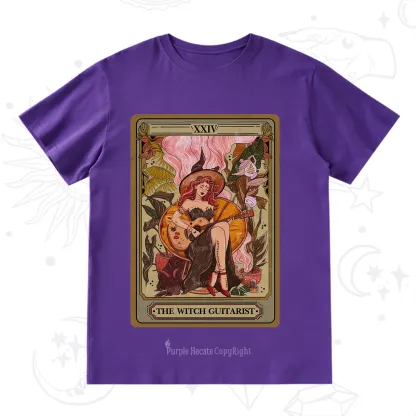 Purplehecate The Witch Guitarist Tarot T-Shirt