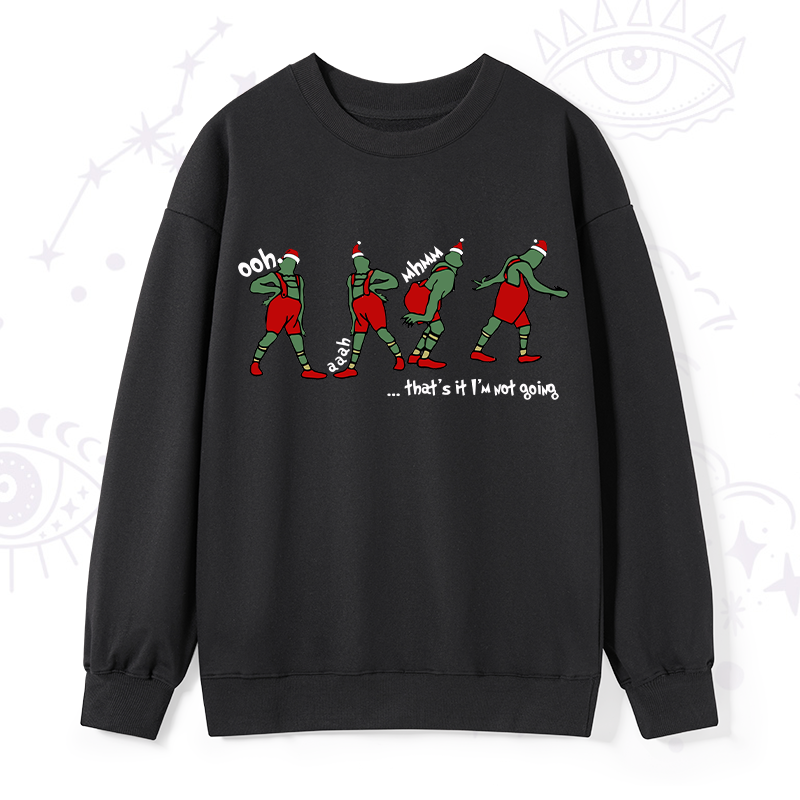 Purplehecate Ooh Mhmm Grinch Christmas Sweatshirt