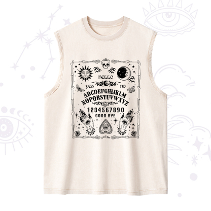 Purplehecate Ouija Board Washed Tank
