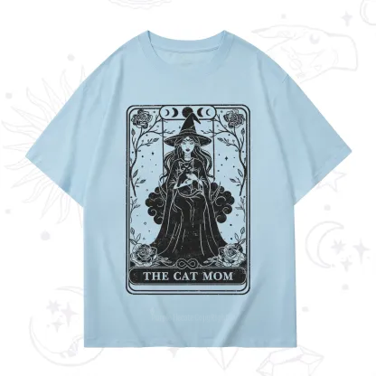 Purplehecate The Witch Cat Mom Tarot T-Shirt