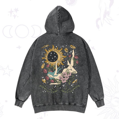 Purplehecate My Girl Your Day Will Come Washed Hoodie