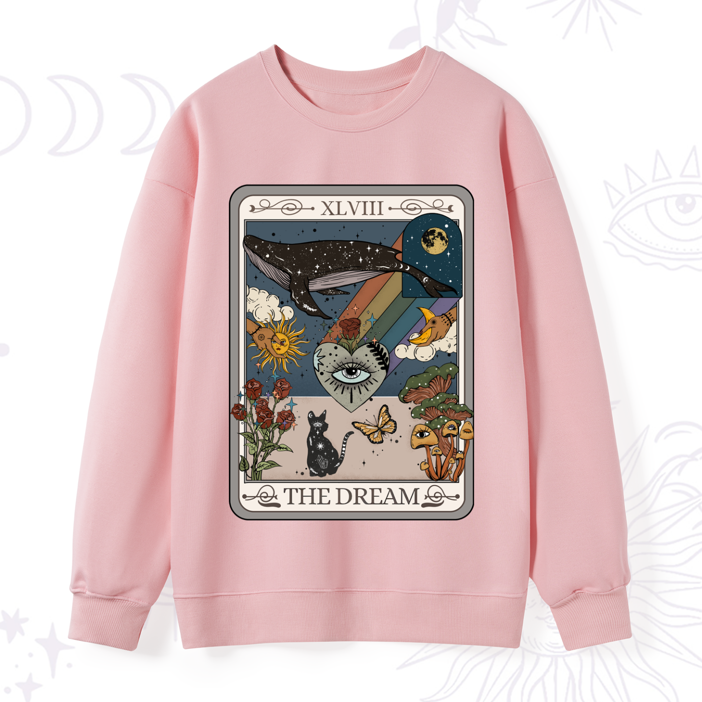 Purplehecate The Dream Tarot Sweatshirt