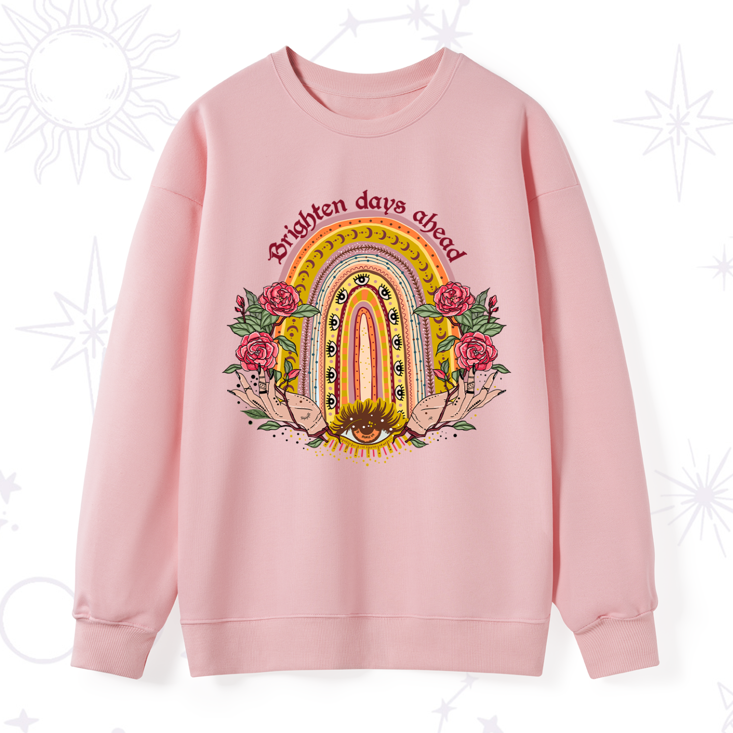 Purplehecate Brighten Days Ahead Sweatshirt