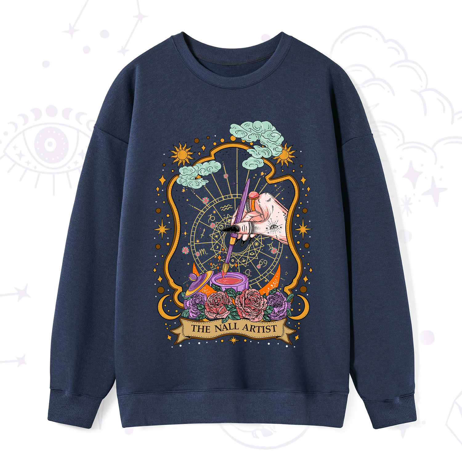 Purplehecate The Nail Artist Sweatshirt