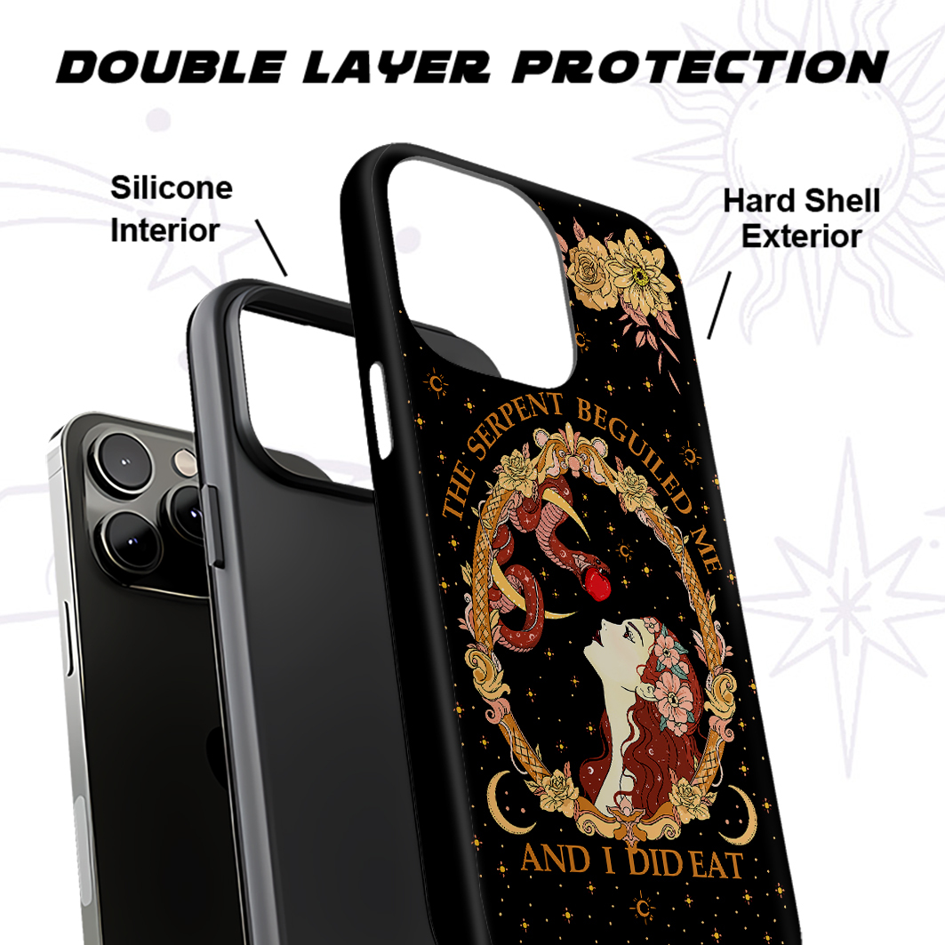Purplehecate The Serpent Beguiled Me, And I Did Eat Phone Case