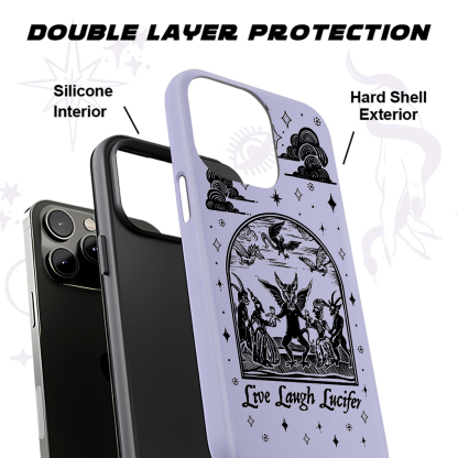 Purplehecate Live Laugh Lucifer Phone Case