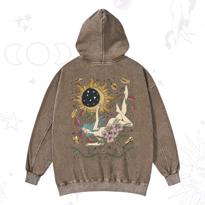 Purplehecate My Girl Your Day Will Come Washed Hoodie