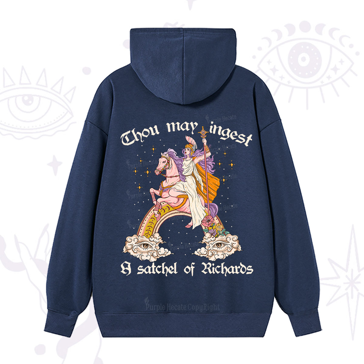 Purplehecate Thou may ingest a satchel of Richards Hoodie