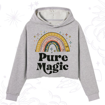 Purplehecate Pure Magic Crop Hoodie