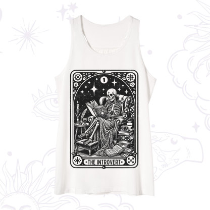 Purplehecate The Introvert Tarot Card Tank