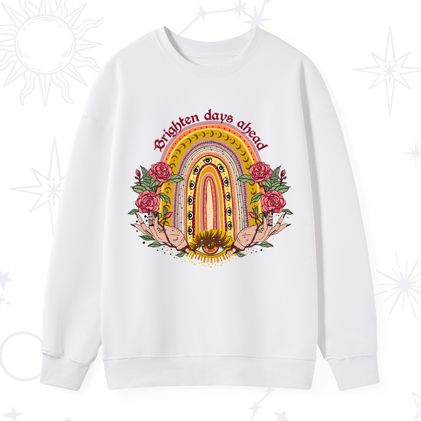Purplehecate Brighten Days Ahead Sweatshirt