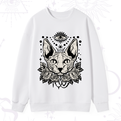 Purplehecate Mystical Cat Sweatshirt