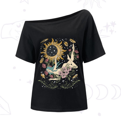 Purplehecate My Girl Your Day Will Come One-Shoulder T-Shirt