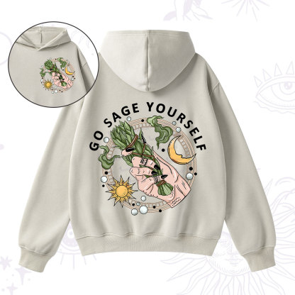 Purplehecate Go Sage Yourself Fleece Hoodie Suit