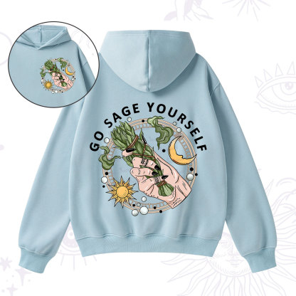 Purplehecate Go Sage Yourself Fleece Hoodie Suit