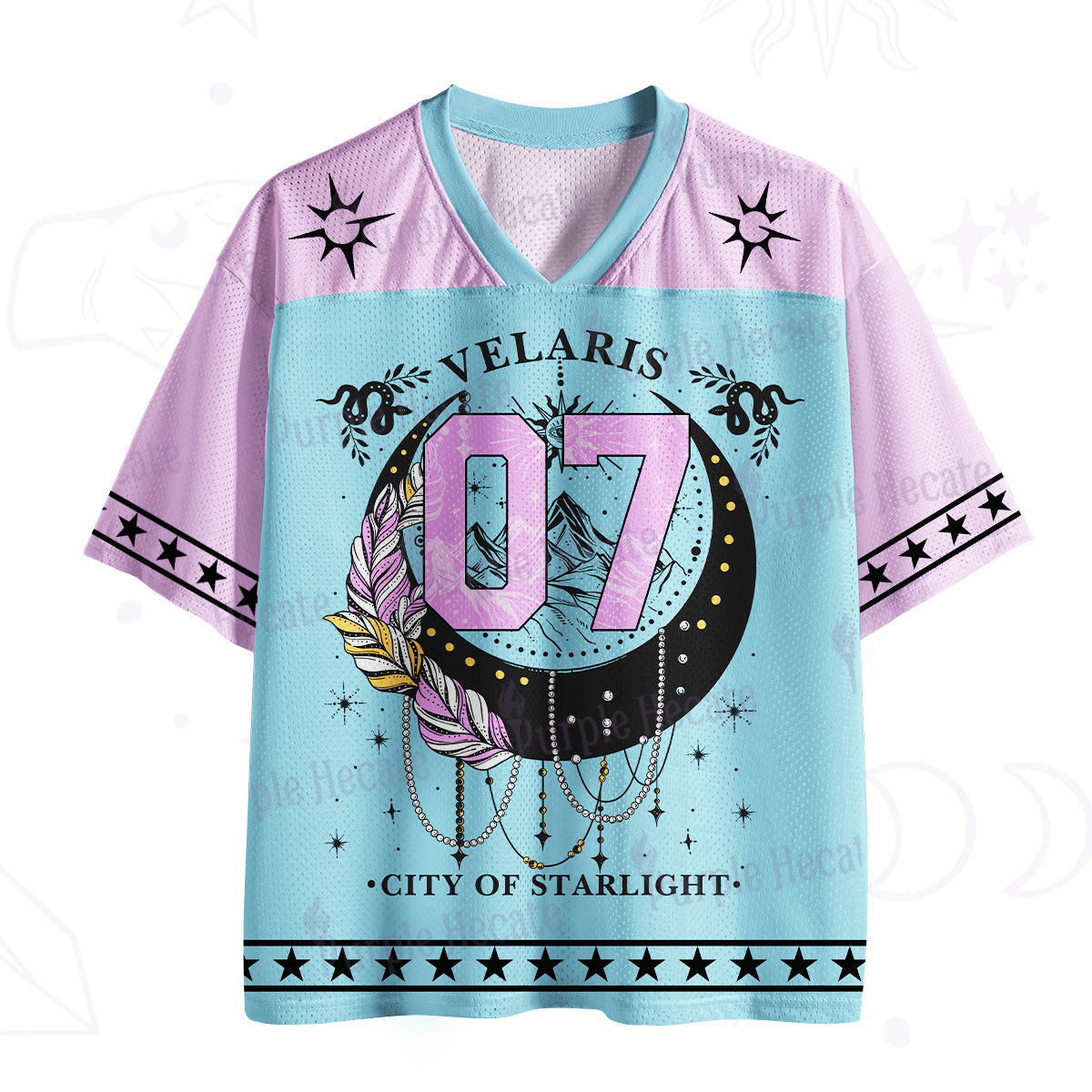 Purplehecate Moonlit Peaks of Starlight Mesh Jersey