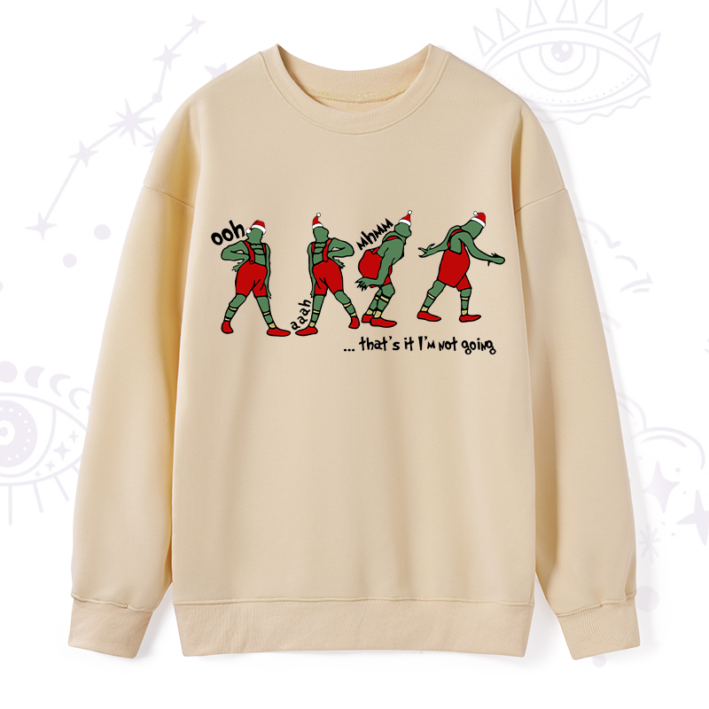 Purplehecate Ooh Mhmm Grinch Christmas Sweatshirt