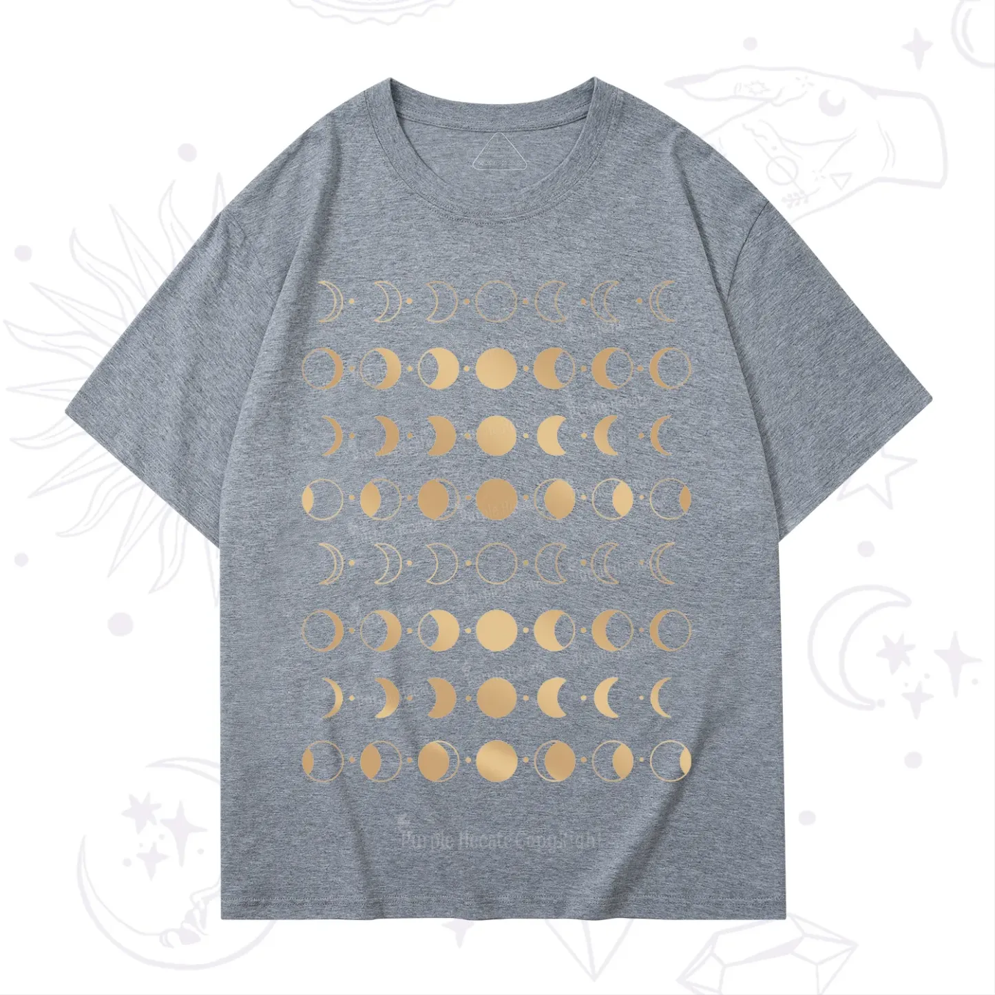 Purplehecate Phases Of Moon T-Shirt