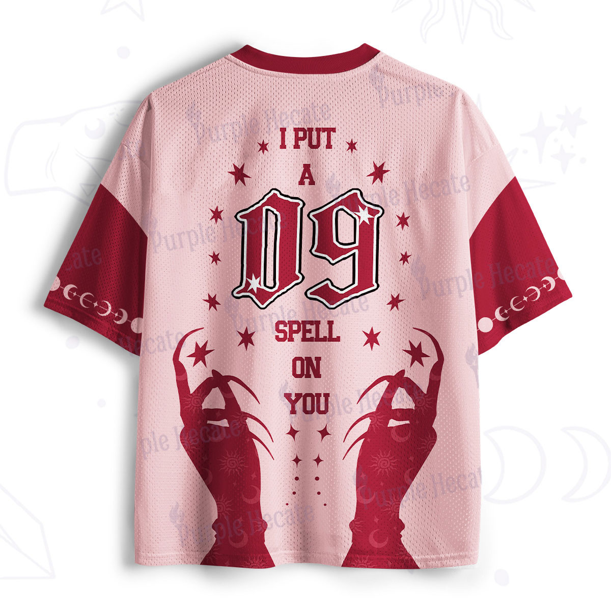Purplehecate I Put A Witch Spell On You Mesh Jersey