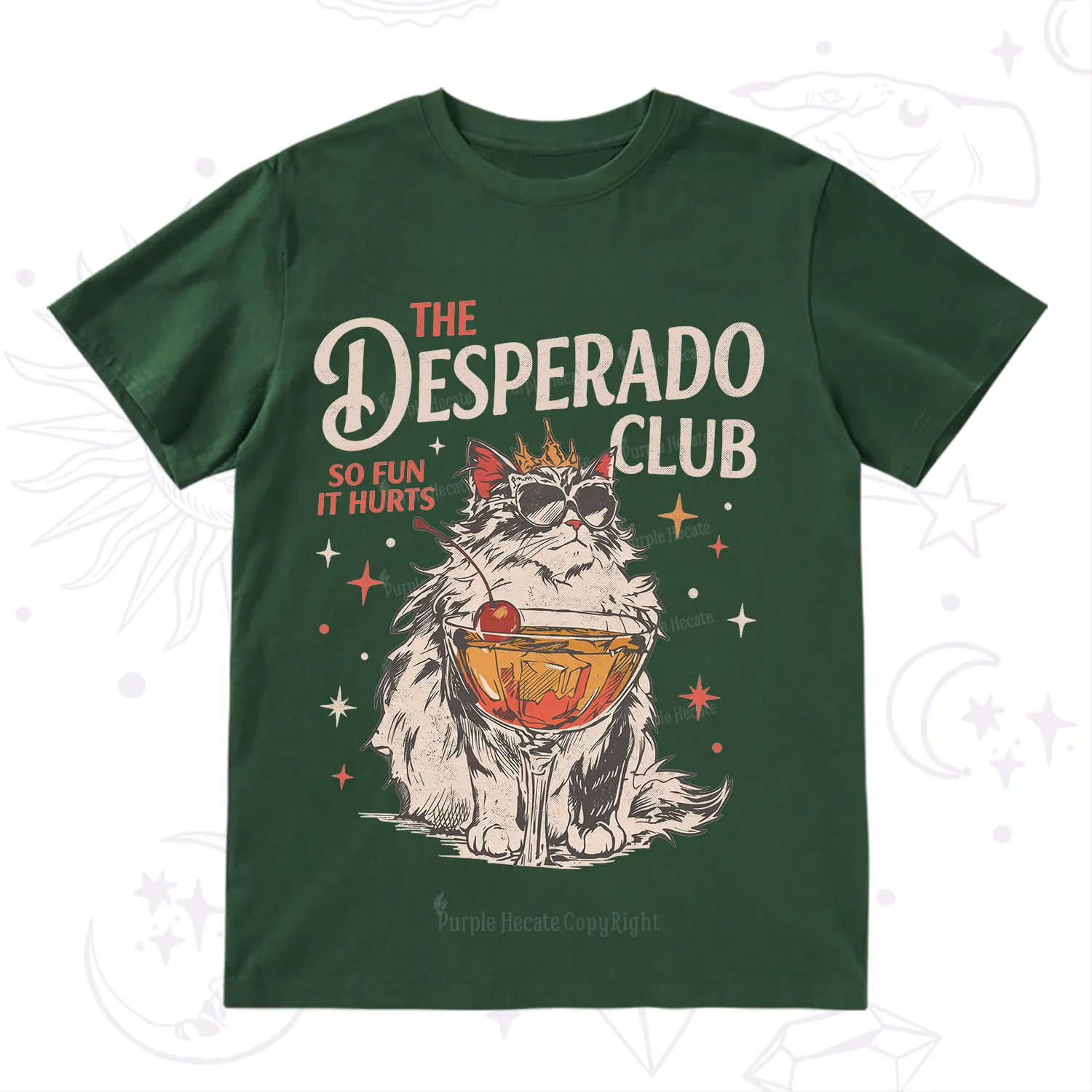 Purplehecate The Desperado Club Vintage Gang T-Shirt
